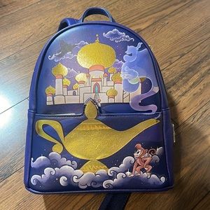 Disney Loungefly Aladdin “Jasmine Castle” mini backpack